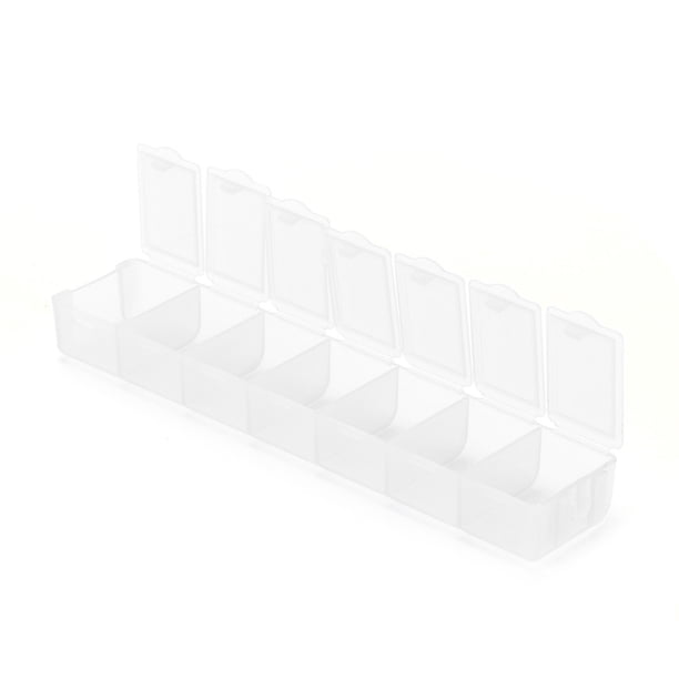 Caja De Paleta De Acuarela, Buen Rendimiento De Sellado Caja De Plástico De 7 Rejillas Resistente A La Corrosión Para Suministros De Pintura Para Arte Para Piezas De Arte Para