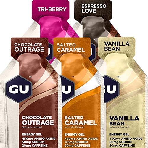 Gu Energy Original Sports Nutrition Energy Gel Sample Pack 10 Count Walmart Com