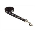 thumbnail image 1 of 4 ft. Reflective Skull Dog Leash, Black - Small, 1 of 1