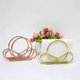 thumbnail image 3 of Nordic Upright Napkin Holder, Circle Napkin Tabletop Tissue Dispenser For Kitchen Countertops Dining Table, Gold, 3 of 5
