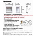 thumbnail image 5 of PowerBridge Solutions Two-PRO-6 Cable Management System with Dual Power for Wall-Mounted TVs, 5 of 5