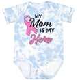 thumbnail image 3 of Inktastic My Mom is My Hero Breast Cancer Awareness Boys or Girls Baby Bodysuit, 3 of 5