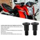 thumbnail image 4 of Adaptador del espejo del extremo de la Barra del Manillar, Aleación de Aluminio de ÓXido M16 Motocicleta de Rosca Adaptador de Espejo del Manejo del Manejo Mecanizado para MT07, 4 of 7