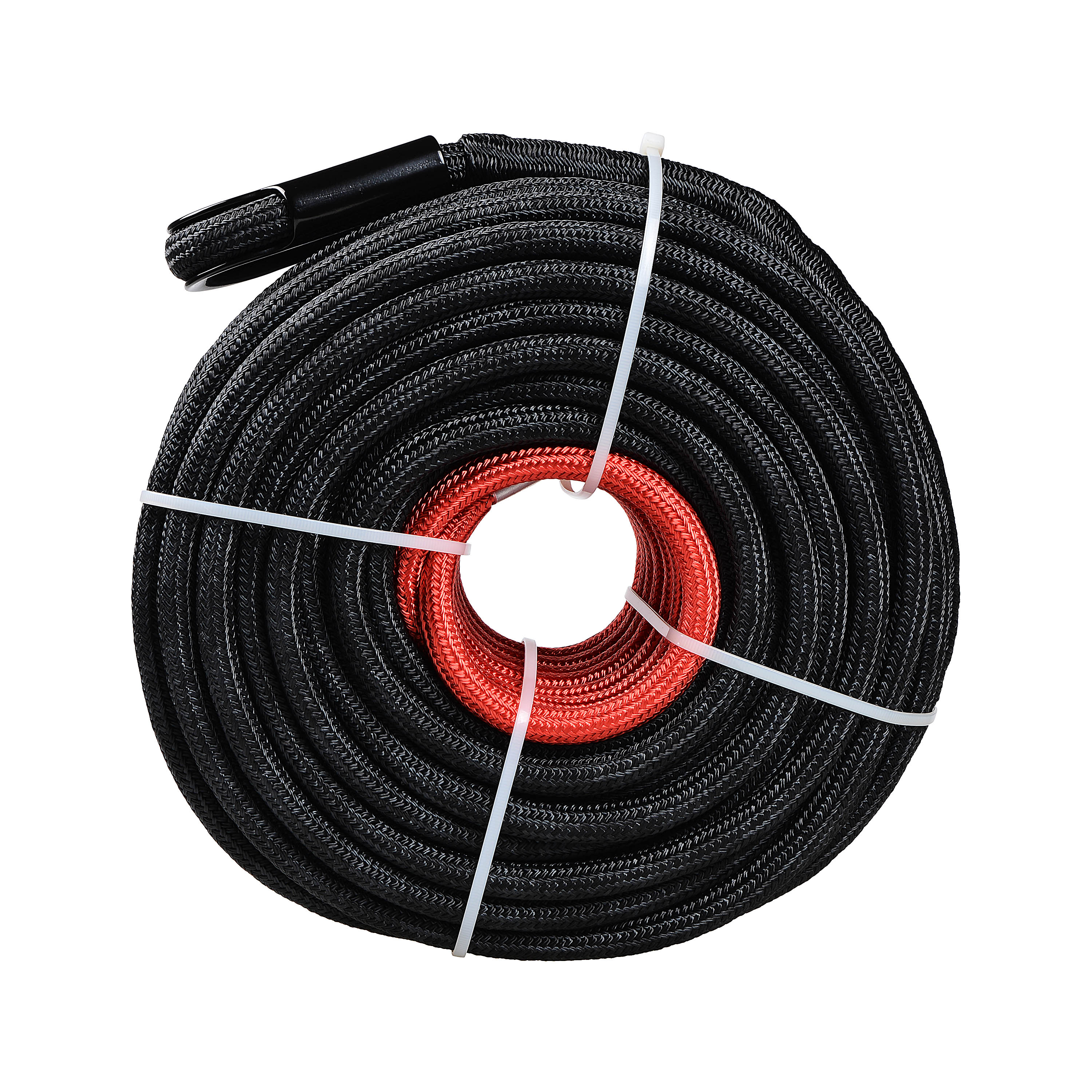 85' x 3/8" Strongest Synthetic Towing Winch Cable Line + Rock Guard