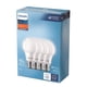 thumbnail image 2 of Bombilla LED Philips A19 E26 (Mediana) Blanca Suave 5W Paquete de 4, 2 of 2