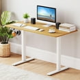 thumbnail image 4 of Costway Electric Standing Desk Frame with LED Display Memory Positions for 40"-48" Desktop White, 4 of 10