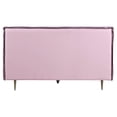 thumbnail image 4 of ACME Lit Très Grand Size en Cuir Pleine Fleur Rose, 4 of 7