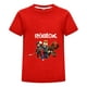 thumbnail image 1 of Playera Gamer Infantil con Estilo Roblox, Camiseta de Algodón para Niño con Diseño de Personajes, Regalo Ideal, 1 of 4