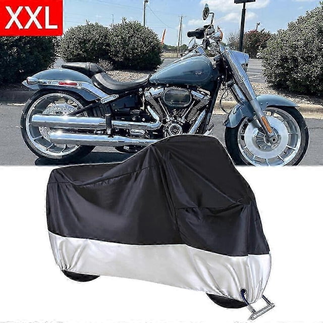 Harley BadBoy FatBoy Deluxe Motorcycle Cover - Waterproof and UV-resistant, suitable for outdoor rain and snow weather