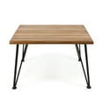 thumbnail image 4 of Acacia Wood and Iron Coffee Table / Ideal for Outdoor Enjoyment, 4 of 5