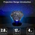 thumbnail image 2 of Proyector de luces LED, lámpara romántica de noche con estrellas LED 3D, 2 of 5