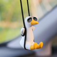 thumbnail image 1 of Encantador colgante de pato oscilante para coche, pato volador fresco con gafas de sol, adorno colgante para espejo retrovisor de coche kaili Sencillez, 1 of 5