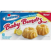 Hostess Baby Bundts, Lemon Drizzle, 8Count
