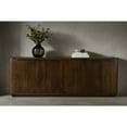 thumbnail image 2 of Bernard 6-Door Sideboard in Modern Barista Brown Finish on Acacia Solid Wood, 2 of 9