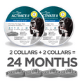 thumbnail image 4 of TevraPet Activate II Flea and Tick Collar for Dogs, 12 Months Prevention, 2 Count, One Size Fits All, 4 of 6