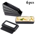thumbnail image 2 of Coofit Cake Baking Pan Non-stick Removable Bottom Creative Bread Baking Pan Baking Tray, 2 of 10