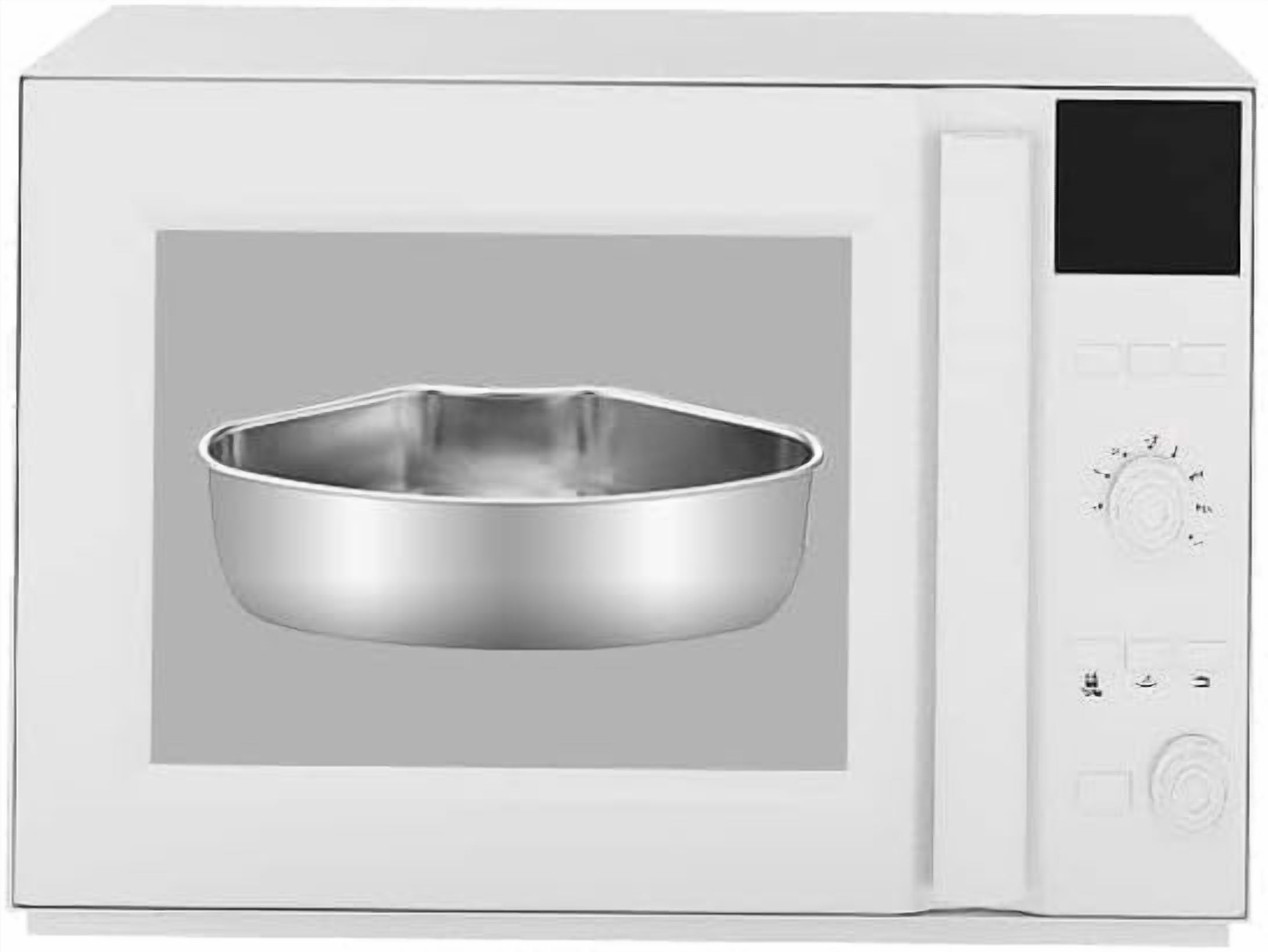 ABPETE  Individual Food Steamer Box Tray Set, 3pack Stainless Steel Mini Steamer Cookers Insert Pot Food Holder for Instant Pot n Air Fryer to Quick Prepare Meal