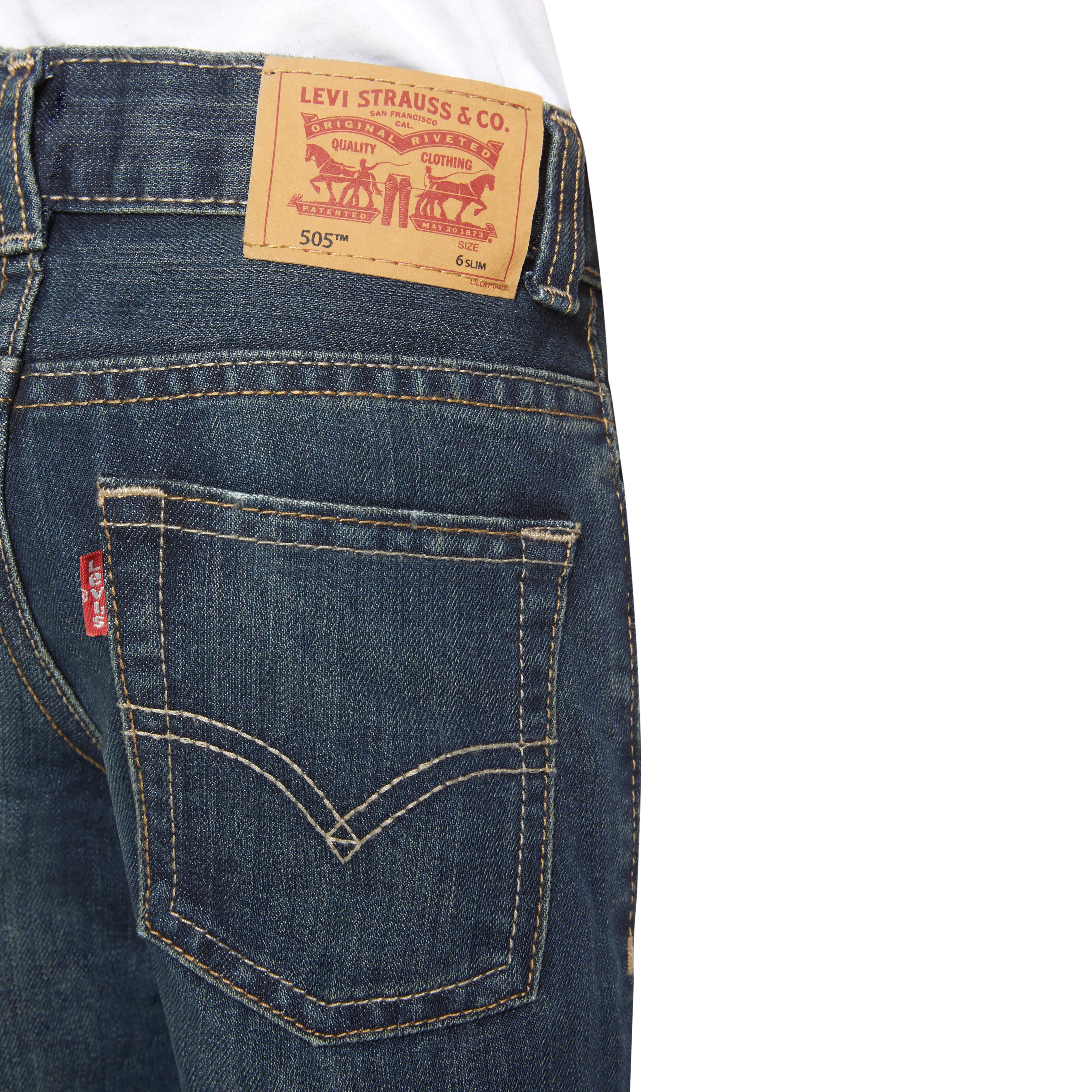 Levi's Boys' 505 Regular Fit Jeans, Sizes 4-20