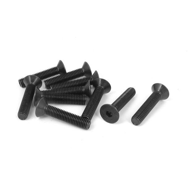 10 Tornillos De Paso 4x11,5 Mm Para Coche RC - Compatibles Con 84175, WT-01, WR-02, TA01, TT02B | Be In Your Mind, Repuesto De Metal Duradero