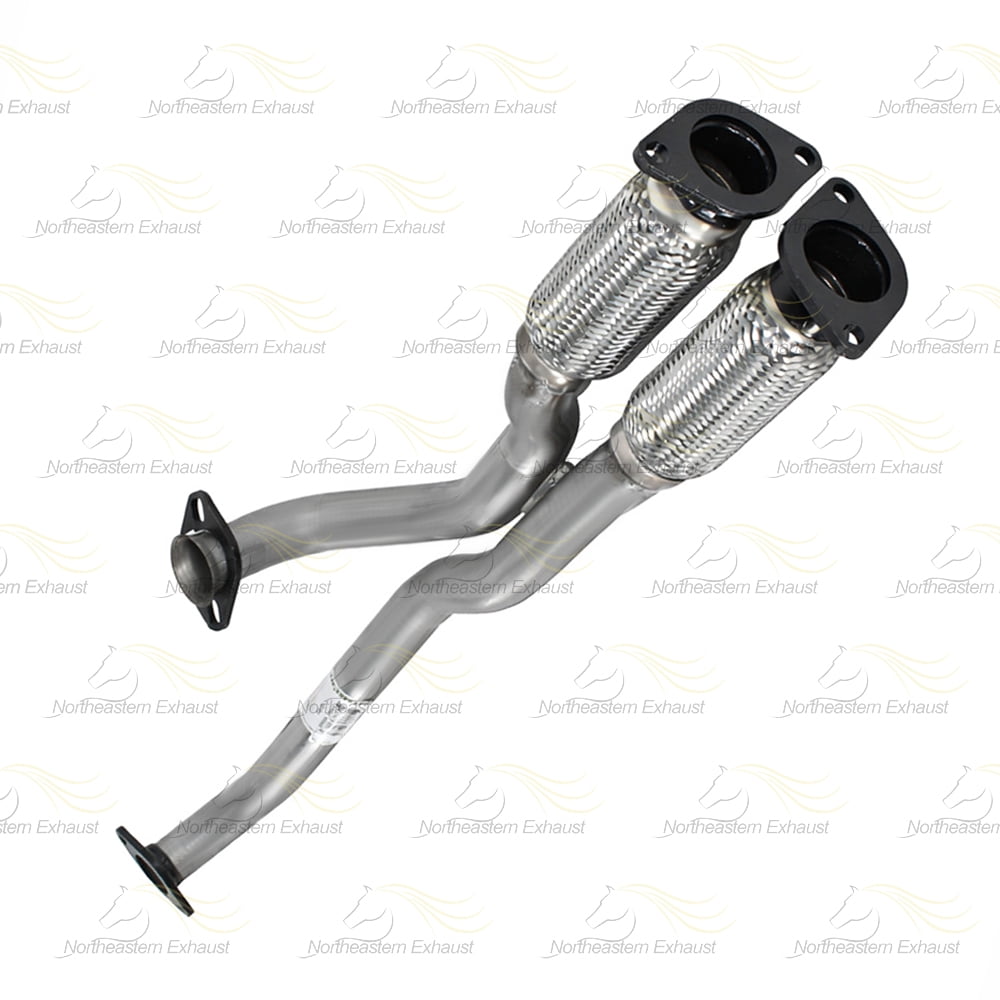 Northeastern Exhaust Front Flex Pipe Fits 2013-2019 Ford Police Interceptor Utility 3.7L - Direct Fit | Stainless Steel