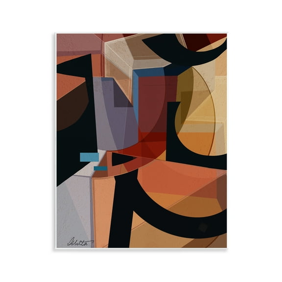 Stupell Industries Series of Shapes Wall Plaque Art design by Ishita Banerjee, 14 x 11