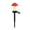 Red, variant on Meitianfacai Cute Solar Mushroom Lights Outdoor Garden Stake Lights, Waterproof Solar Lighting for Outdoor Decoration