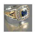thumbnail image 2 of Men's Retro Fashion Business Double Color Ring, 2 of 2