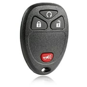 KeylessOption for Buick, Chevrolet, Pontiac, and Saturn (15114374) 4-button Minivan remote key fob