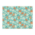 thumbnail image 4 of KLL Cute Sloth on Floral Tree Print Fleece Throw Blanket, Horizontal Fleece Bedding Cute Soft Blankets Comfy Fleece Flannel Plush Home Decor for Couch & Bed -50"x40", 4 of 9