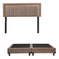 thumbnail image 1 of Box Base Cama King Size + Cabecera Ventur Trinity Mocca, 1 of 8