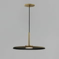 thumbnail image 2 of E34001-AB-ET2 Lighting-Berliner - 8W 1 LED Pendant-6.75 Inches Tall and 13.75 Inches Wide-Antique Brass Finish    -Traditional Installation, 2 of 5