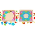 thumbnail image 1 of Casse-Tête Tangram Géométrique pour Enfants Jouet Éducatif Multicolore, 1 of 7