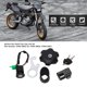 thumbnail image 4 of Juego de cerradura de tapa de gas con interruptor de llave de encendido interruptor de llave de encendido de motocicleta multifuncional ABS y metal 37000 29822 SS para DRZ400SM ANGGREK Otros, 4 of 8