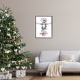 thumbnail image 3 of Stupell Industries Naughty List Cat Phrase Holiday Painting Black Framed Art Print Wall Art, 24 x 30, 3 of 9