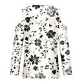 thumbnail image 3 of SHE IS My Items Long Sleeve Shirts for Women Black Plus Size V Neck Tops for Women Dressy Dressy Blouses for Women Elegant Evening White Workout Tees for Women Crop, 3 of 4