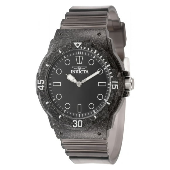 RELOJ INVICTA 49208 TRANSPARENTE, NEGRO