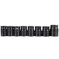 thumbnail image 1 of Miangastore 8pcs Socket Nut Tool Chrome Vanadium Steel for Mechanics Black, 1 of 9