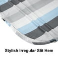 thumbnail image 6 of Sexy Dance Women Nightgown Dress Sleepwear Short Sleeves Shirt Casual Striped Print Sleepdress Soft Sleepshirt Loose Fit Loungewear, 6 of 6
