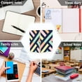 thumbnail image 6 of FORMRS 1-Subject Spiral Notebook 8" x 5" College Ruled 60 Refillable Sheet A5 Hard Cover, Green Stripes, 6 of 7