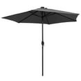 thumbnail image 5 of vidaXL Parasol with LED Lights and Aluminum Pole 106.3" Anthracite 7354, 5 of 7