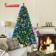 thumbnail image 3 of Fenbeli 6ft Pre-Lit Artificial Christmas Tree with 350 Multi-Colored LED Lights and 1000 Branch Tips, 3 of 8