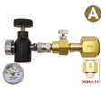 thumbnail image 4 of Quick Connect W21.8 CO2 Refill Adapter Kit for SodaStream Gas Cylinder, 4 of 4