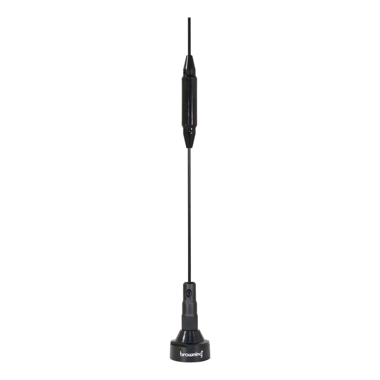 Browning 140 to 170 MHz VHF/430 to 470 MHz UHF Pre-Tuned Dual Band NMO Antenna, BR-179
