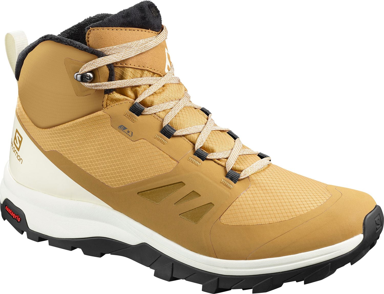 salomon men's outsnap waterproof hiking boots