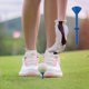 thumbnail image 4 of Pack de 10 clavos no limitantes de vidrio de golf – Soporte de plástico para tees de golf, PE de baja resistencia, diseño curvo duradero, soporte estable para la bola, surtido multicolor, 4 of 6