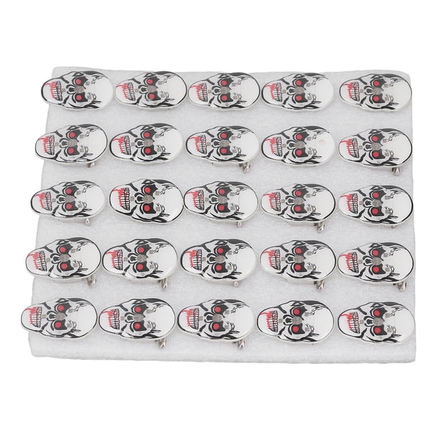 Broches de luz de Halloween, 25 piezas, broche de Halloween con luces LED intermitentes, el mejor de su clase