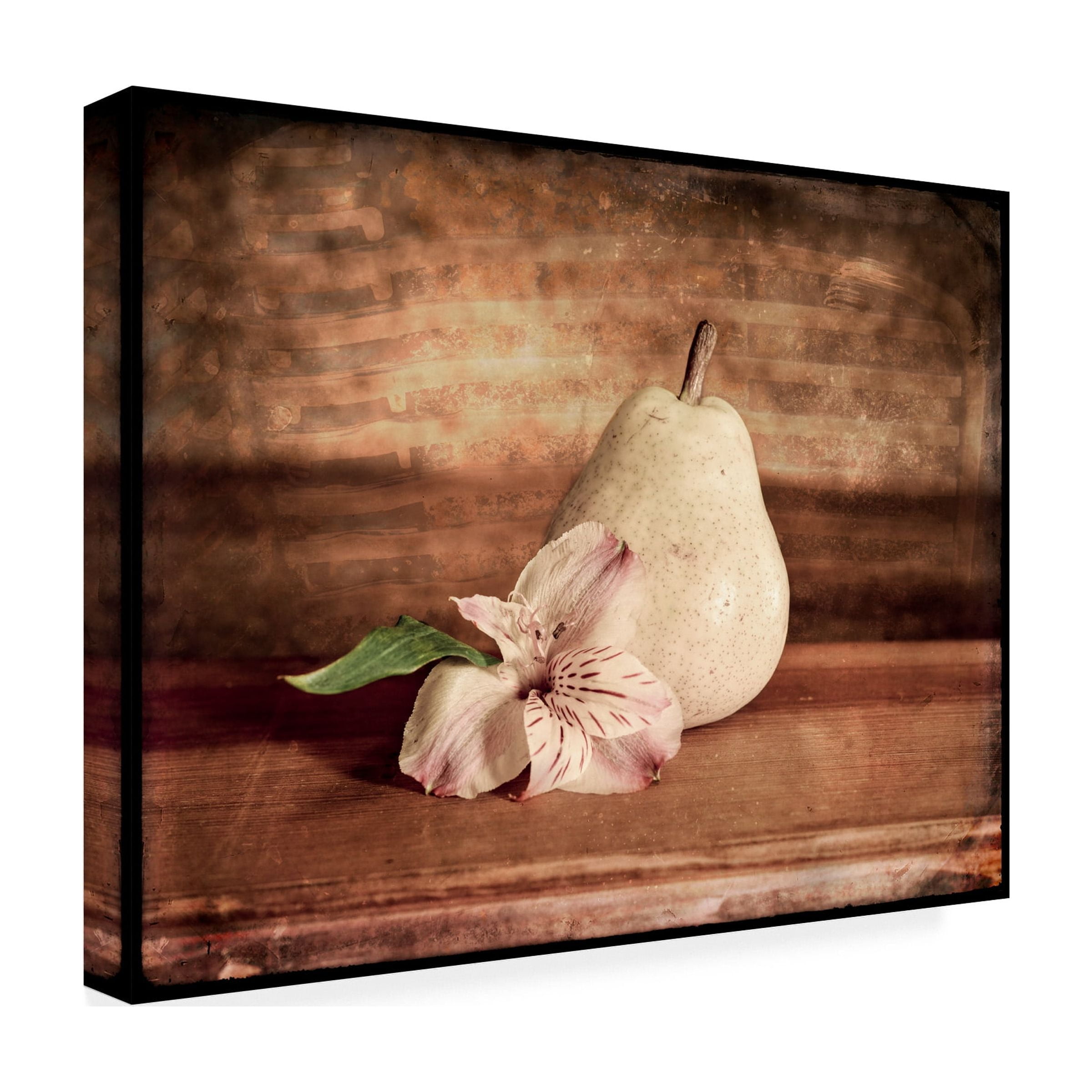 LightBoxJournal 'Kitchen Pear 2' Canvas Art