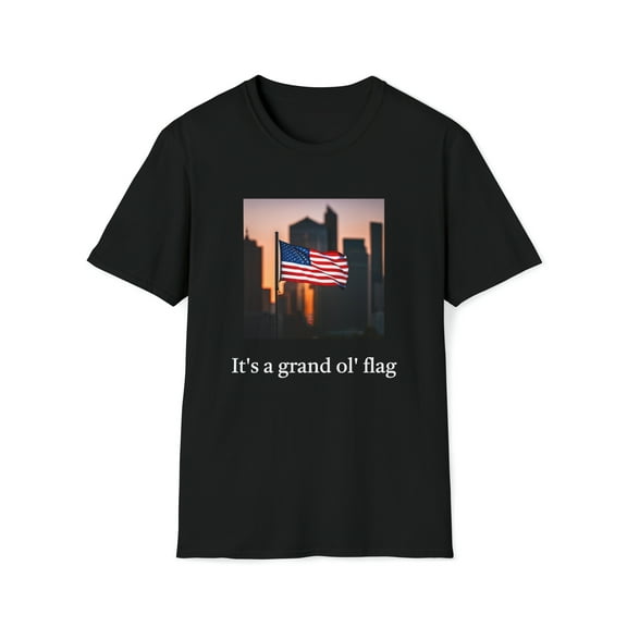 Unisex Softstyle T-Shirt Grand Ol' Flag