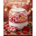 thumbnail image 6 of Osfvolr Valentine Candy Dispenser Gift Mini Gumball Vending Machine Grain Dispenser with Lid for Kids Classroom Party Home B, 6 of 7