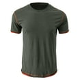 thumbnail image 5 of adviicd Chemise pour Hommes T-Shirt à Manches Courtes Imprimé Graphique de Dessin Animé Col Rond Gris,m, 5 of 5
